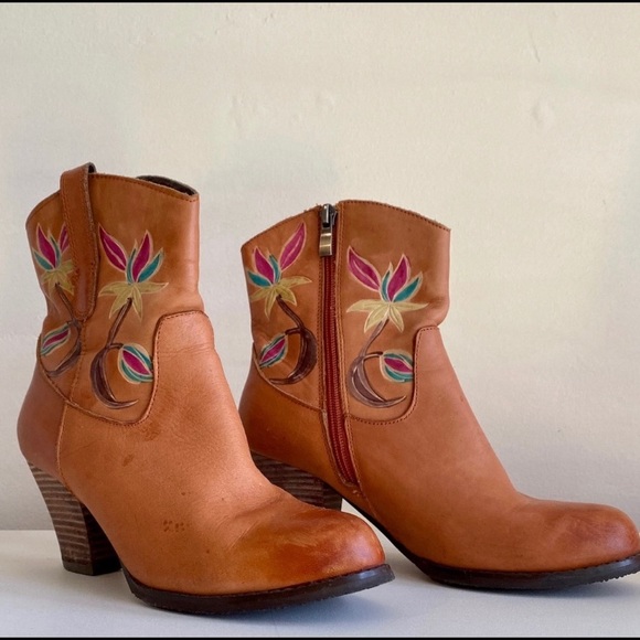 Leather Booties - Elite by Corky’s (FLORENCE) Sz7 - Picture 2 of 7